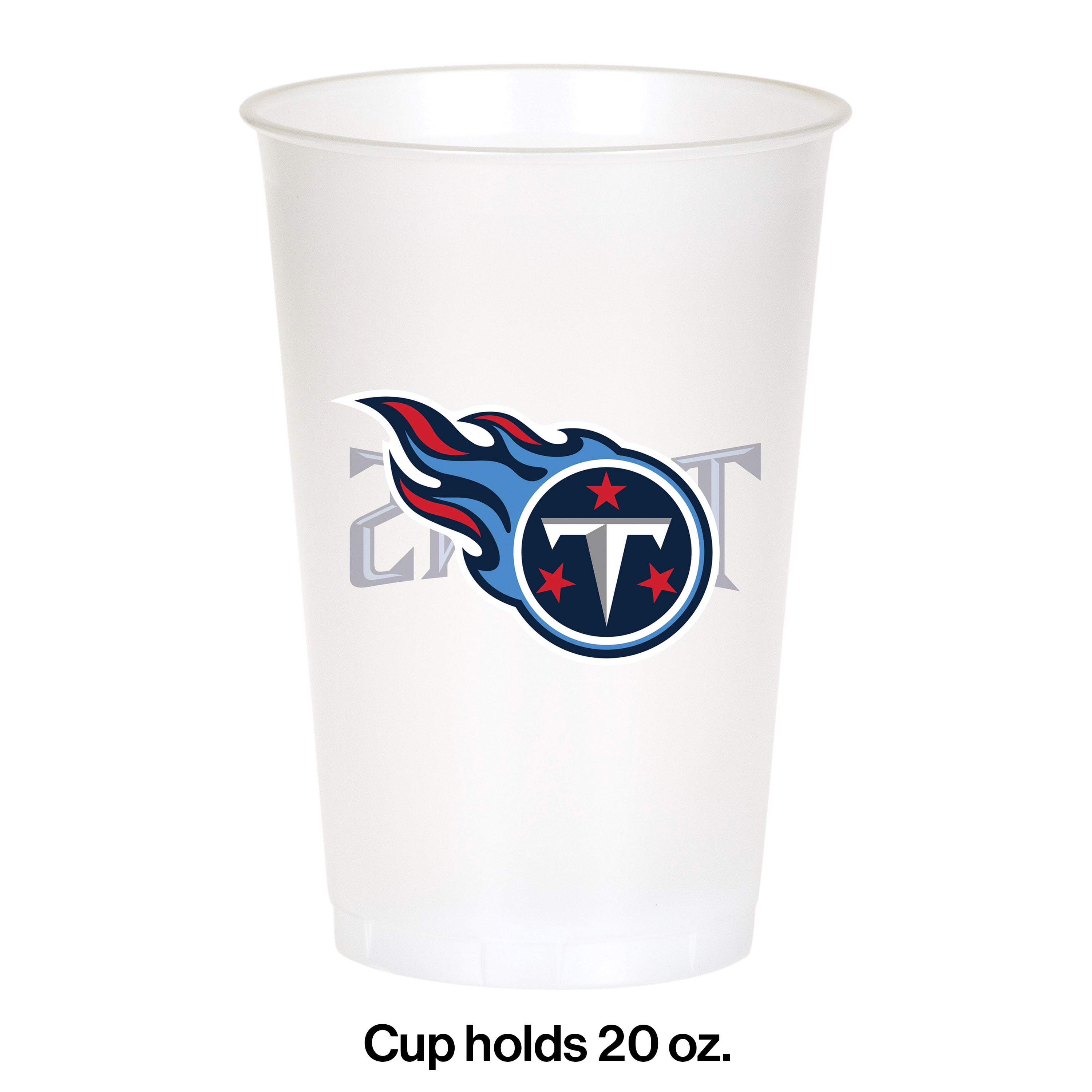 Tennessee Titans Plastic Cups, 24 Count
