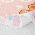 thumbnail image 5 of Manfei Merry Xmas Quilt Full,Modern Christmas Animals Full Bedspread Sets,3pcs,1 Coverlet and 2 Pillowcases, 5 of 7