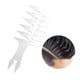 thumbnail image 5 of Peines profesionales para peinar Pompadour para hombres, peine de horquilla de anchos, peine para el cabello y desenredado esponjoso, - blanco Baoblaze Peine de cabeza de aceite, 5 of 8