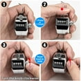 thumbnail image 4 of 4 Chiffres - Compteur Manuel en métal - Click to Count, 4 of 5