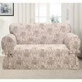 thumbnail image 2 of Kathy Ireland Chateau Loveseat Taupe, 2 of 2