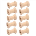 thumbnail image 4 of 30 Piezas de Carretes de Hilo VacíO de Madera Color Natural 29 mm X 23 mm, 4 of 8