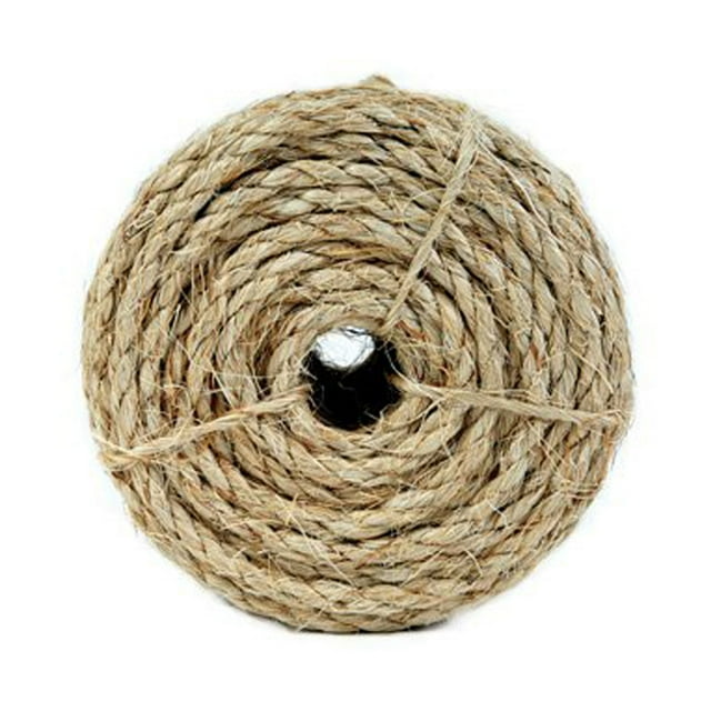 Cuerda de sisal Koch 5300835, 0,6 cm de diámetro y 15 m, trenzada de forma natural
