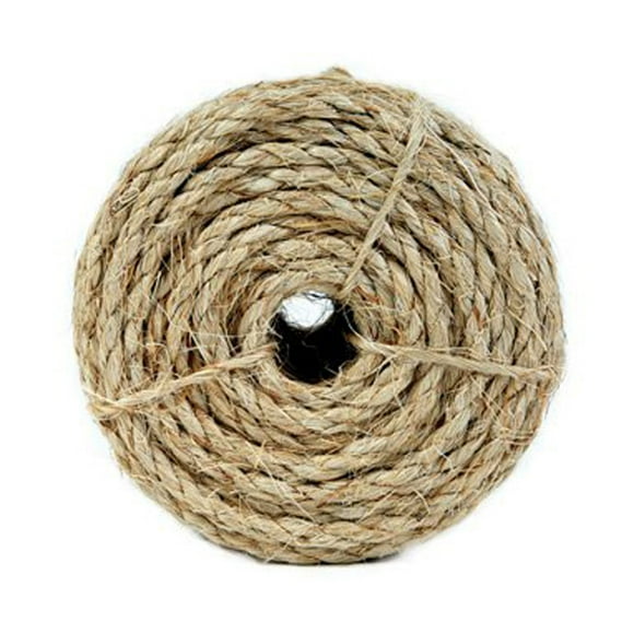 Cuerda de sisal Koch 5300835, 0,6 cm de diámetro y 15 m, trenzada de forma natural