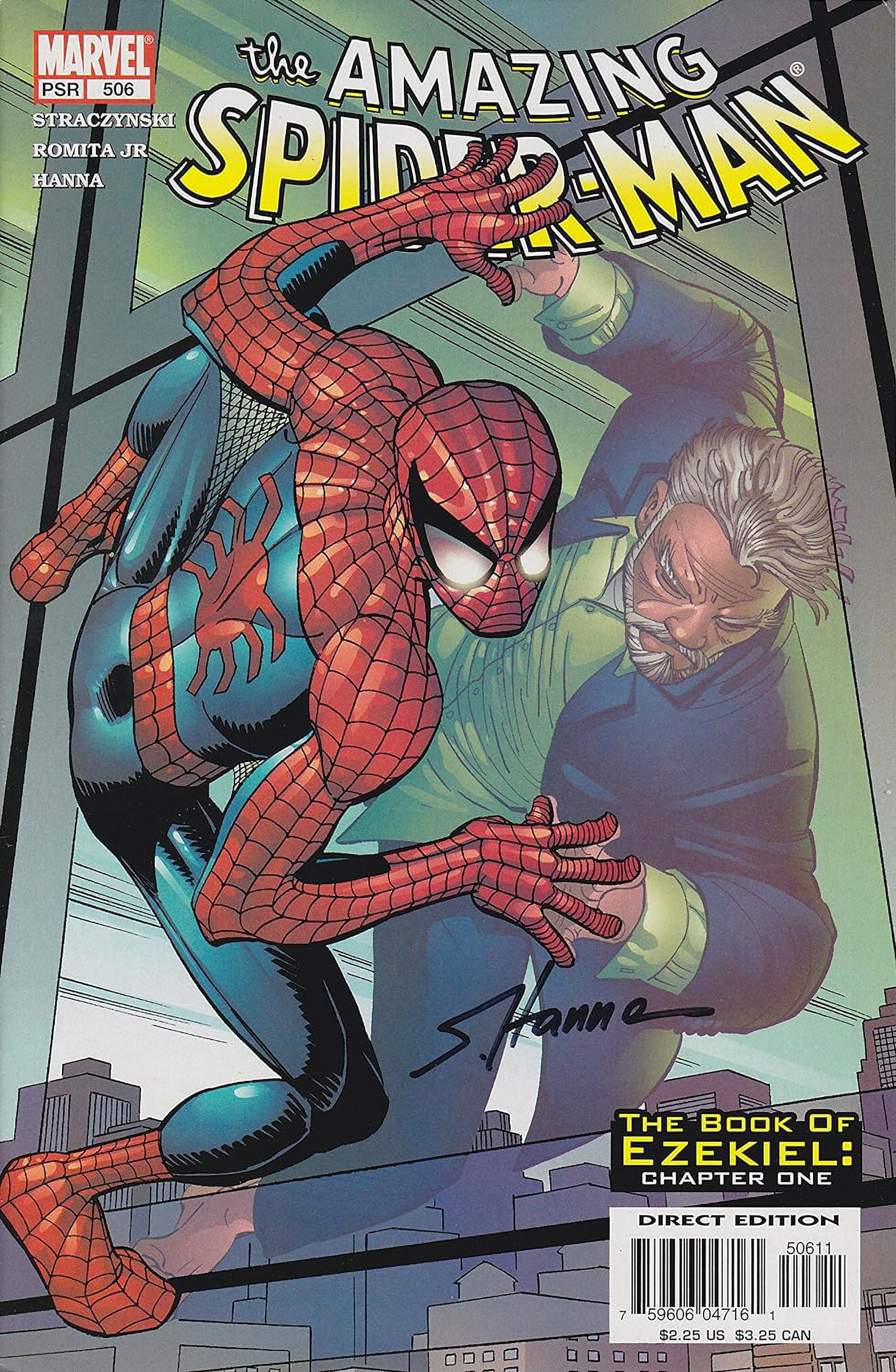 Amazing Spider-Man #506 Signed by Scott Hanna