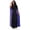 Purple, variant on UNDERWRAPS Women's Hooded Halloween Costume Cape with Lining Black