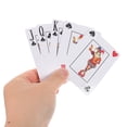 thumbnail image 2 of MOVTOTOP Braille Playing Cards for Blind Friendly Large Print Portable Convenience Multi Colors 52 Count, 2 of 7