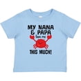 thumbnail image 3 of Inktastic Nana and Papa Love Me Grandson Boys or Girls Baby T-Shirt, 3 of 5