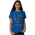 thumbnail image 4 of Mega Man Characters 8-bit Masterpiece Plus Size Crewneck Graphic Tee Shirt Brisco Brands 2X, 4 of 5