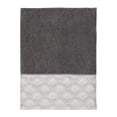 thumbnail image 2 of Deco Shell Embroidered Bath Towel - Nickel, 2 of 2