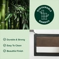 thumbnail image 4 of Zinus Good Design Winner Suzanne 6" Bamboo and Metal Platform Bed - Grey Wash, Twin, 4 of 8