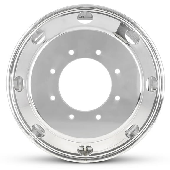 New OEM Replacement Wheel 19.5x6 in for 2000-2003 Ford F-450SD Polished 19.5 inch Aluminum Rim