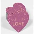thumbnail image 2 of Inkdotpot Rose Gold Foil Paper Hang Tags Made With Love Wedding Favor Tags 50 Pieces, 2 of 6