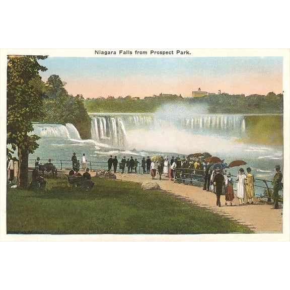 Art.com Prospect Park, Niagara Falls Art Print, 18" x 12"