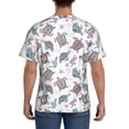 thumbnail image 2 of Naloa Tribal Style Turtle Men's T-Shirt Sport T-shirt Men's Basic Tee Casual Men's Shirt, Round Neck, Short Sleeves - Large, 2 of 5
