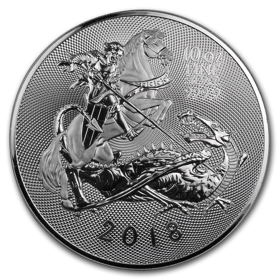 2018 Great Britain 10 oz Silver Valiant BU