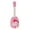 3:Giraffe Pink, variant on Besly Unisex 3+ Years Portable Toy Musical Instruments with Guitar, Plastic ABS Rabbit Pink