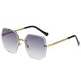 thumbnail image 3 of Unisex Square Classic Cat Eye Sunglasses Cateye Sunglasses Y975, 3 of 5