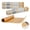 Brown, variant on Parchment Paper Roll For Baking 12in x 49ft, Unbleached Parchment Baking Paper Rolls, Non-Stick Parchment Paper with Portable Serrated Cutter for Baking,Cooking,Air Fryer, Total 49ft