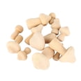thumbnail image 2 of Hongos De Madera, Superficies Suaves Que Promueven Las Relaciones Hongo De Madera Sin Terminar Vívido Para La Decoración Del Hogar, 2 of 7