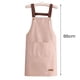 thumbnail image 5 of Delantal de trabajo impermeable y resistente al aceite, delantal de cocina con bolsillos grandes, ropa de trabajo duradera y elegante para el hogar y el jardín., 5 of 7