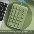 thumbnail image 1 of [Regalo] Teclado digital externo con Bluetooth para computadora portátil, banco, contabilidad financiera, cajero, teclado inalámbrico, 1 of 3