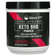 Sierra Fit Keto BHB Powder, Beta-Hydroxybutyrate, Mixed Berry Lemonade, 5.55 oz (158 g)