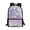 Astronaut Star Moon Print, variant on Cute Axolotl Polyester Backpack for Student, 17 Inch Comfortable To Touch Travel Backpack for Outdoor Work