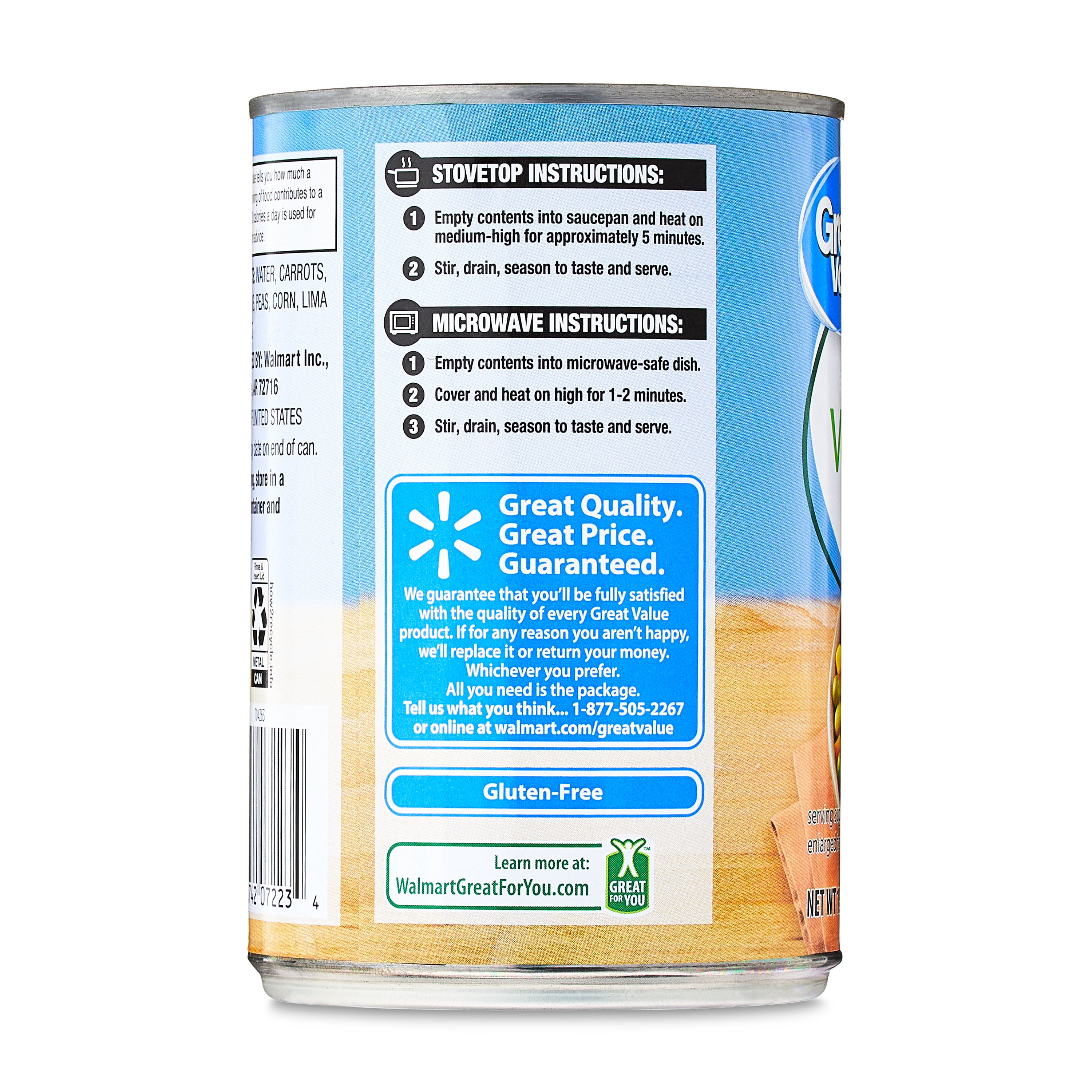 Great Value Mixed Vegetables, 15 oz