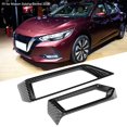 thumbnail image 4 of 2Pcs/Set Fibre de Carbone Style avant Garniture d'Évent d'Air Convient pour Sylphy Sentra 2020, 4 of 8