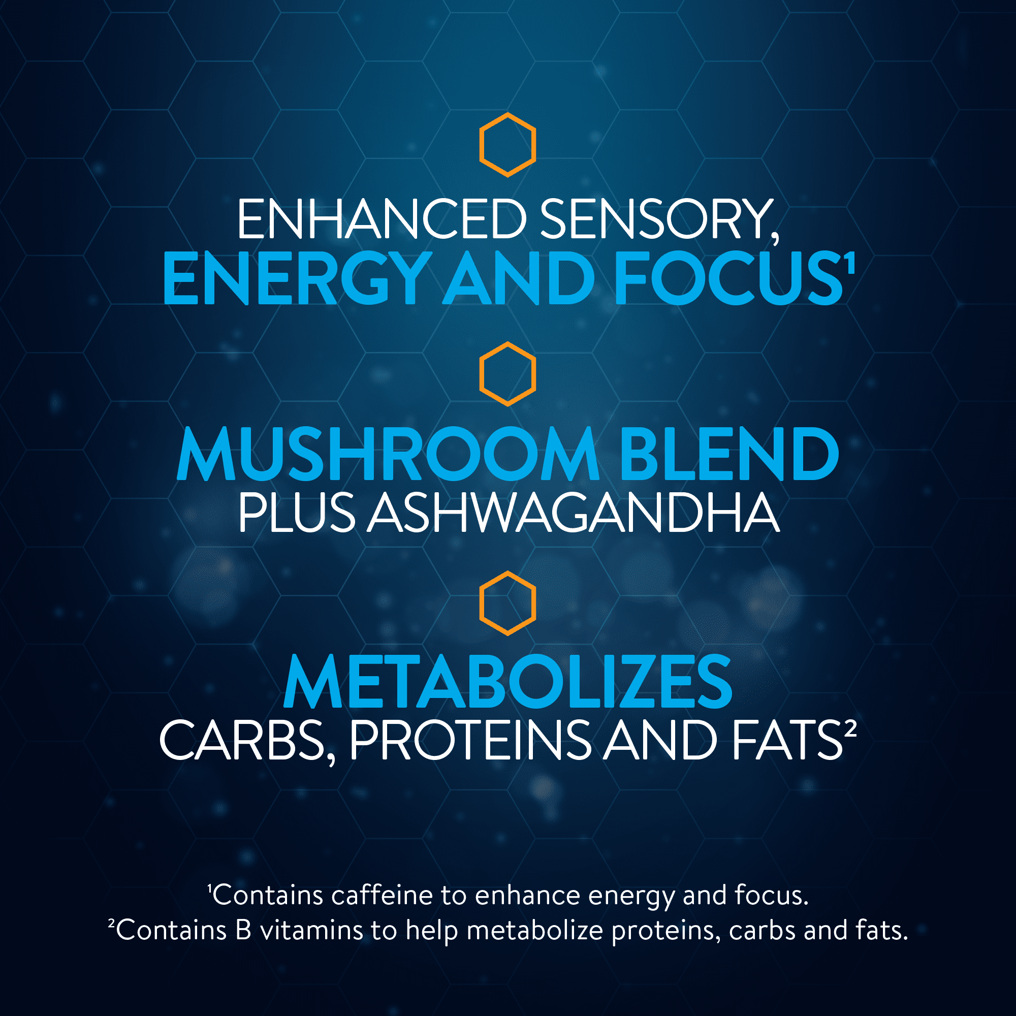 Multi Mushroom + Adaptogen Supplement - Chaga, Reishi, Cordyceps, Lions Mane and Ashwaganda - Energy and Enhanced Focus, 28 servings (84ct)