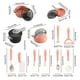 thumbnail image 3 of Juego de cocina infantil con platos y utensilios realistas | Juguete de cocina para cortar comida | Juego de rol educativo para niños pequeños, 3 of 5