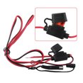 thumbnail image 2 of 12V Dual USB Waterproof Motorcycle SAE to USB Mobile Phone GPS Charger Cable Adapter Inline Fuse Power Supply, 2 of 8