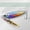 2PC Silver, variant on 2PC Fishing Lures Jigs Iron Plate Fish Scale Pattern All Water Layer Blue Green White black Pink Red Baits