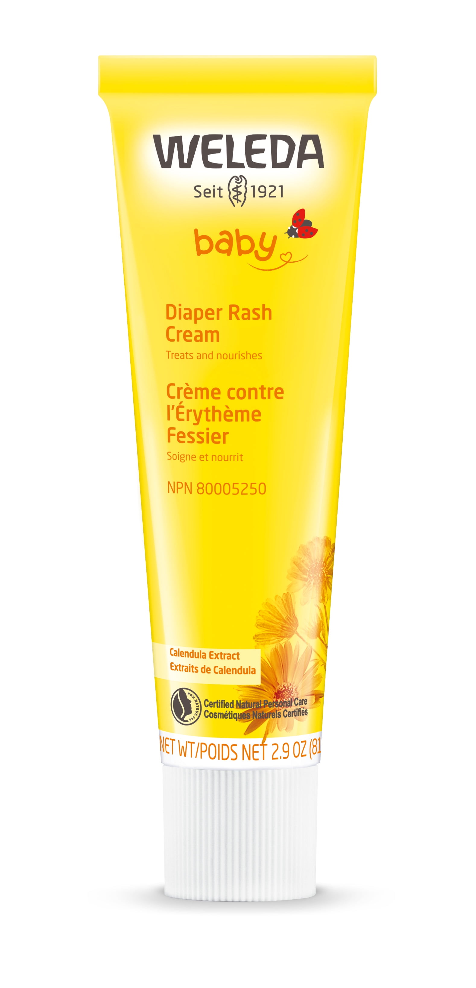 Weleda Baby Diaper Rash Cream with Calendula Extracts, 2.9 fl oz