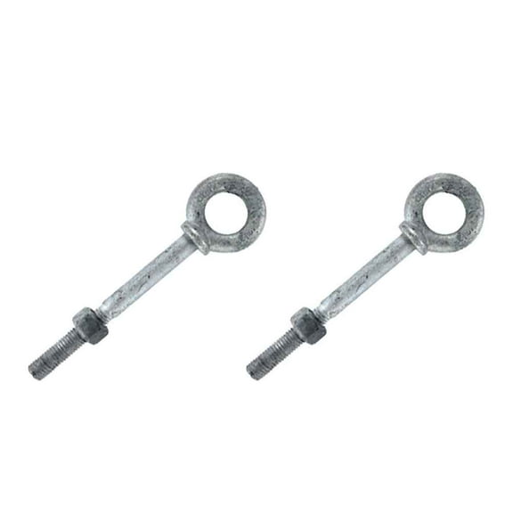 Shoulder Eye Bolts - Galvanized - 3/4" x 6" - 2 Pack