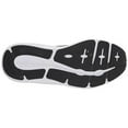 thumbnail image 4 of Under Armour Chaussure de Course Charged Pursuit 3 pour Femme, Noir (001)/blanc, 12, 4 of 4