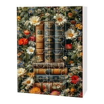 ‌Christmas Advent Calendar 24 Days Stacked Book Themed Ornaments Set,Daily Surprises for Kids & Adults,Holiday Decor,2025 Christmas Countdown Gift‌