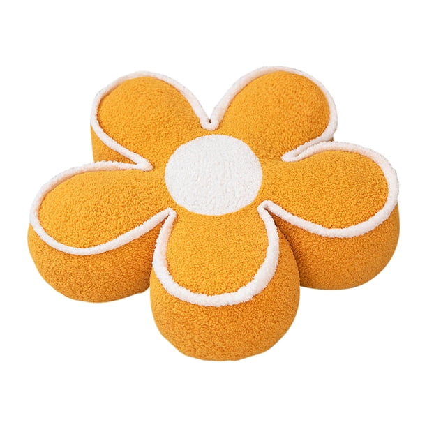 Fundas de almohada, fundas de almohada, fundas de almohada decorativas, cojín grueso para futón con flores de cinco pétalos, decoración para el hogar, cojín suave para sofá, cojín para dormitorio, coj