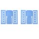 thumbnail image 1 of shirt folding board, space saving clothes folder, 2pcs, 1 of 5