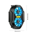 thumbnail image 3 of KEINXS Phone Cooler Black Shark Magnetic Cooler  for MagSafe  12 13 14 15 Series  Cell Phone Cooling Fan Portable Phone Radiator Cooling Fan  Gaming Cooling for Android/Tablet/iPad, 3 of 3