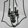 thumbnail image 5 of Capital Lighting 539541 Cameron 4 Light 18" Wide Taper Candle Pendant - Nickel, 5 of 7