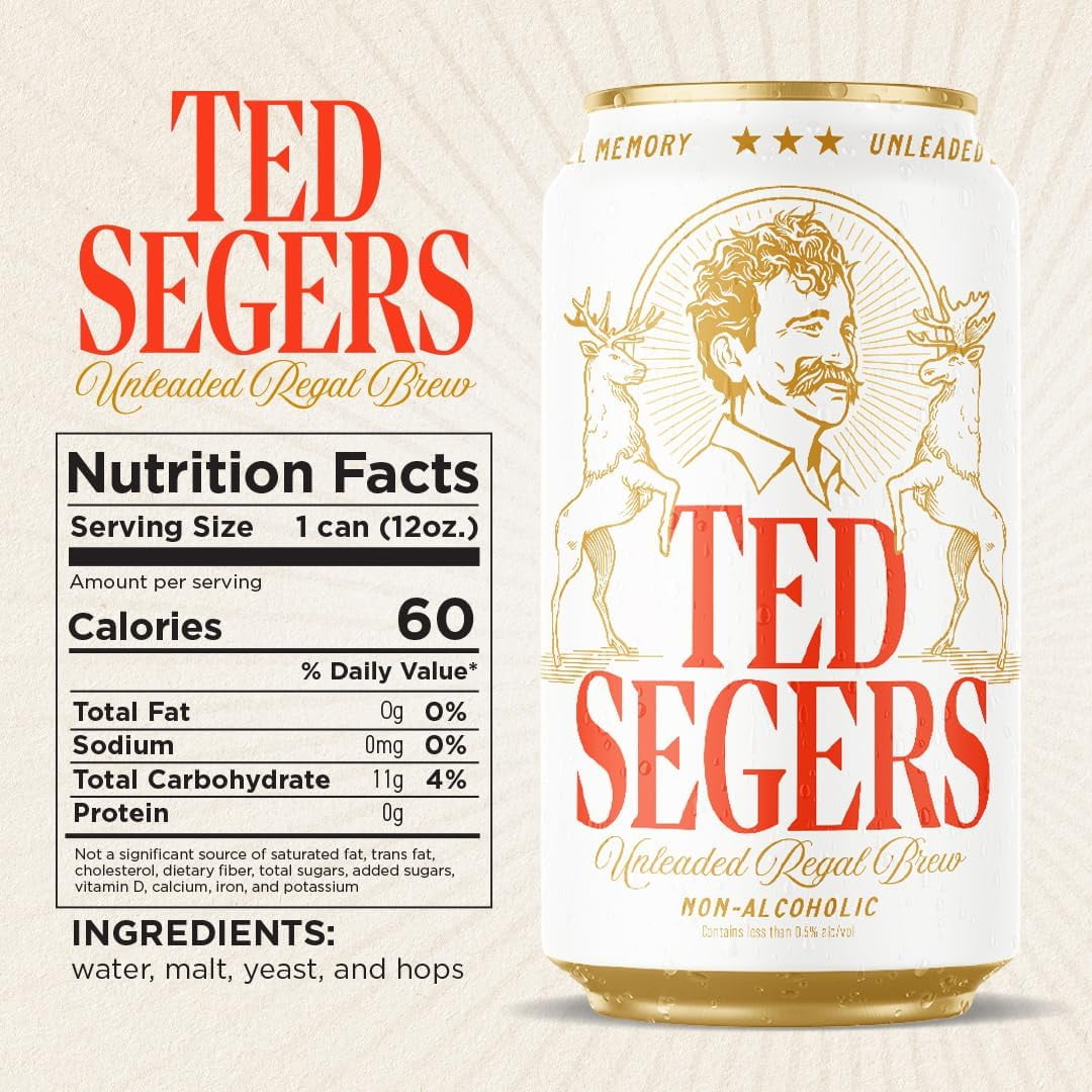 Ted Segers 12 Pack Non Alcoholic Beer
