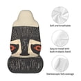thumbnail image 3 of Lsque Retro Raccoon Graphic Print Pattern Car Seat Covers for Front Seats , Waterproof Seat Covers for Cars, Sporty Front Seat Covers,Car Seat Cover Protector Front Seats, 3 of 5