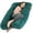 Dark Green, variant on BATTOP Pregnancy Pillow,U-Shape Full Body Pillow for Adult Sleeping,Maternity Pillow with Removable Cover,Support for Head,Back,Hips,Legs,Belly