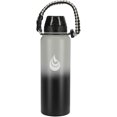 thumbnail image 1 of 40 Oz Stainless Steel Water Bottle (Gray & Black), 1 of 1