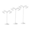 thumbnail image 2 of lionlar 3x "T" Earring Display Stand- Earring Stand Jewelry Photography Display For Show White-Wave, 2 of 9