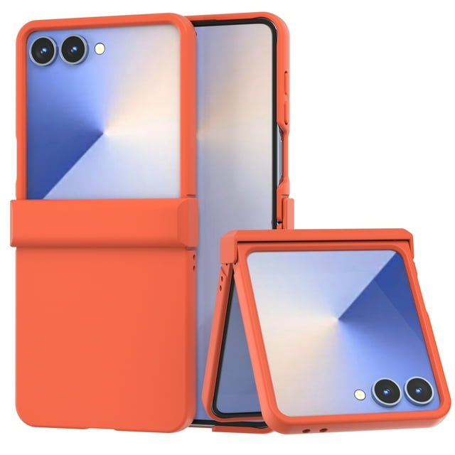 GadgetCom Replacement Case Compatible with Samsung Galaxy Z Flip7 Flip 7 , Hard PC Protective Cover Anti-Fingerprint Shell