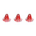 thumbnail image 4 of ZheElen Cloth Lightweight Portable Scarf Versatile For Wide Application And Easy Matching With Floral red 3Set, 4 of 6