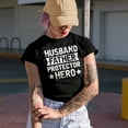 thumbnail image 2 of Husband. Father. Protector. Hero. - Dad's Birthday or Father's Day, Royal Blue T-Shirt, 2XL, 2 of 5